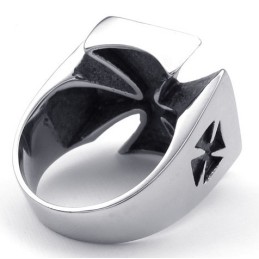 Rational Construction Herkät Värit Erinomainen Laatu Titaanisormus