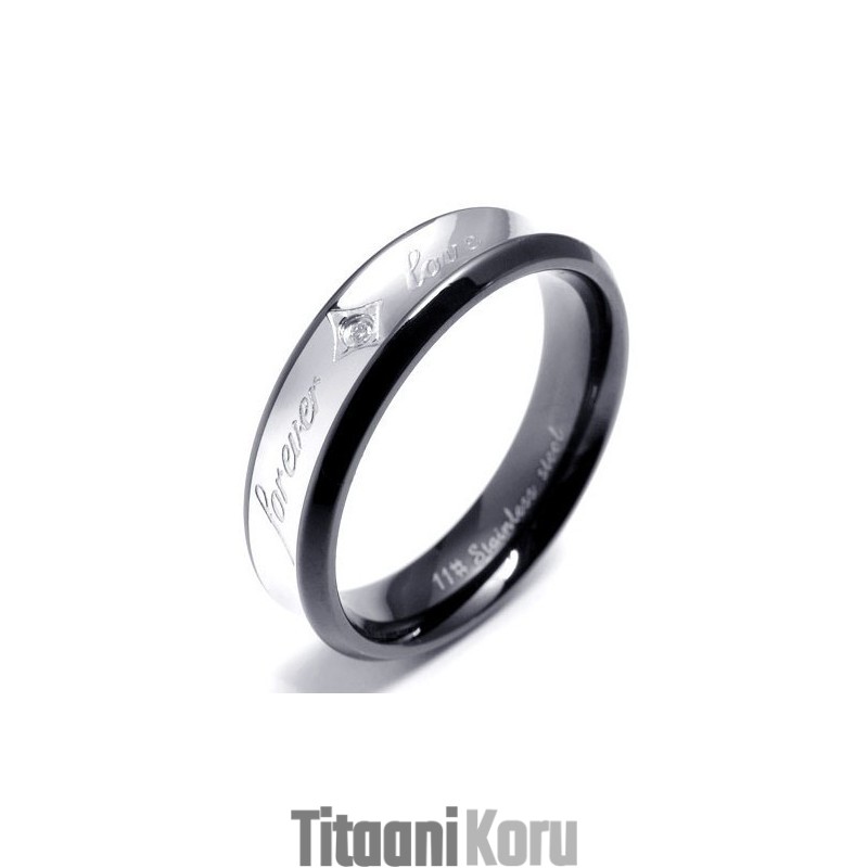 Elegantti Muoto, Väriloisto, Kestävä Käytössä, Titaanirengas Elegantti Muoto, Väriloisto, Kestävä Käytössä, Titaanirengas