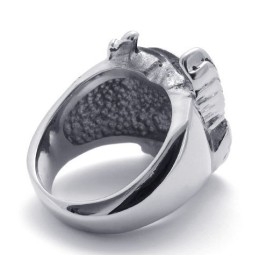 Hienostunut Teknologia Värien Loisto Luotettava Maine Titaanisormus