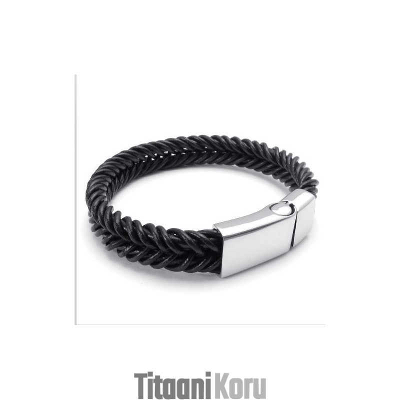 Taitava Muotoilu, Herkät Värit, Vakaa Laatu, Titaani-Nahkaranneke