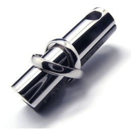 Fashion Love Forever Titanium -Kaulakoruriipus (Musta)