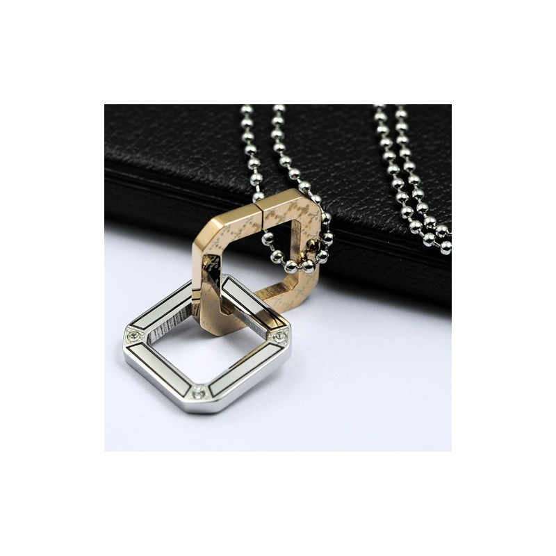 Uusi Tyyli Muoti Lahja Titaani Kaulakoru Riipus