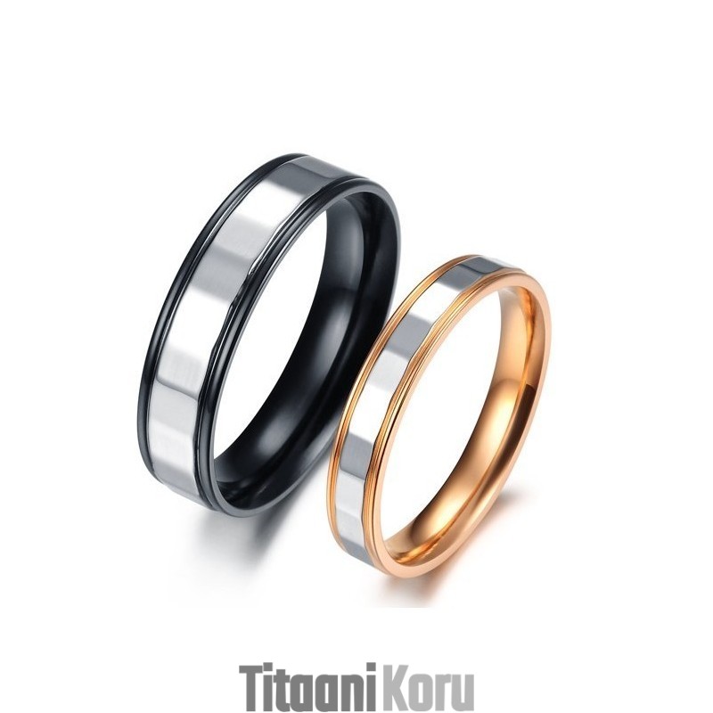 Luotettava Maine Endless Love Titanium -Sormus Rakastavaisille Luotettava Maine Endless Love Titanium -Sormus Rakastavaisille