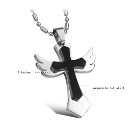 Vakaalaatuinen Risti-Titaanikaulakoru