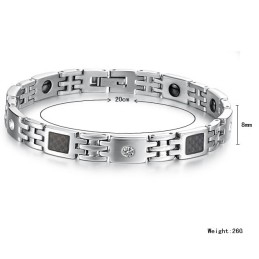 Vakaa Laatuinen Titaanirannekoru Rakastavaisille