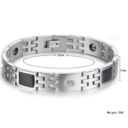 Vakaa Laatuinen Titaanirannekoru Rakastavaisille