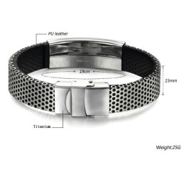 Kestävä Käytössä Oleva Urospuolinen Great Wall Titanium -Rannekoru