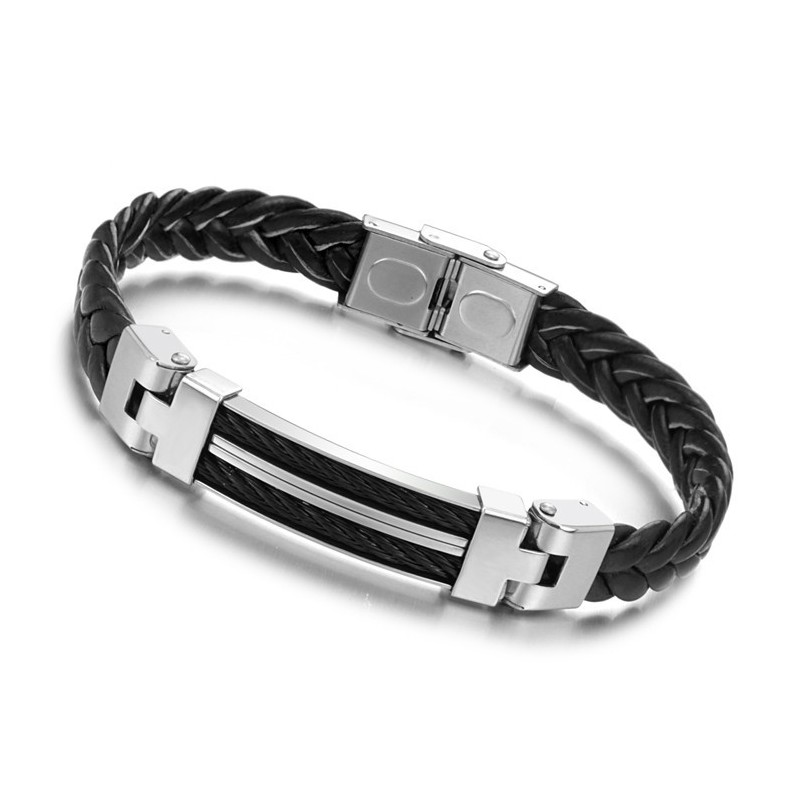 Helppokäyttöinen Urospuolinen Titaanirannekoru