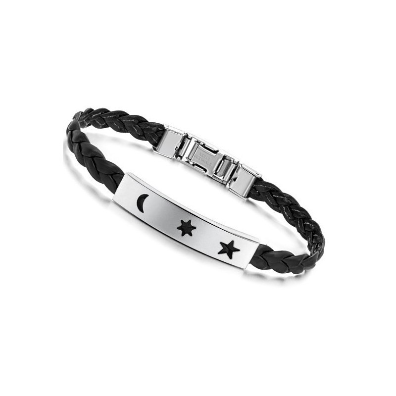 Kestävä Käytössä Oleva Titaaninen Nahkaranneke