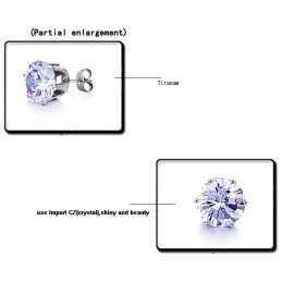 Myyvät Hyvin Kaikkialla Maailmassa Naisten Titaanikorvakorut Strassilla