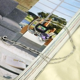 Laaja Valikoima Naisten Retro Platinapäällysteistä Titaanikaulakorua