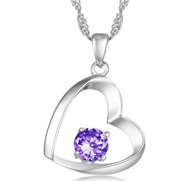 Korkealaatuinen Naisten Platinapäällysteinen Titaanikaulakoru