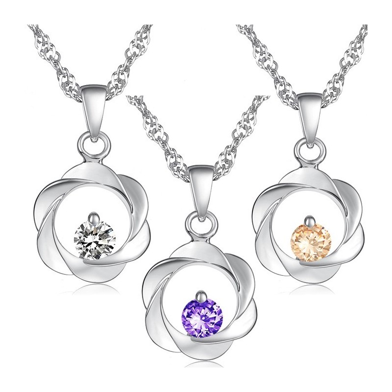 Laadun Ja Määrän Taattu Naisten Elegantti Platinapäällysteinen Titaanikaulakoru Timanteilla Laadun Ja Määrän Taattu Naisten Elegantti Platinapäällysteinen Titaanikaulakoru Timanteilla
