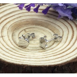 Helppokäyttöiset Naisten Omenanmuotoiset Platinapäällysteiset Titaanikorvakorut