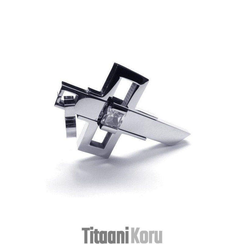 Now Style Miesten Titaaninen Ristiriipus - Free Chian