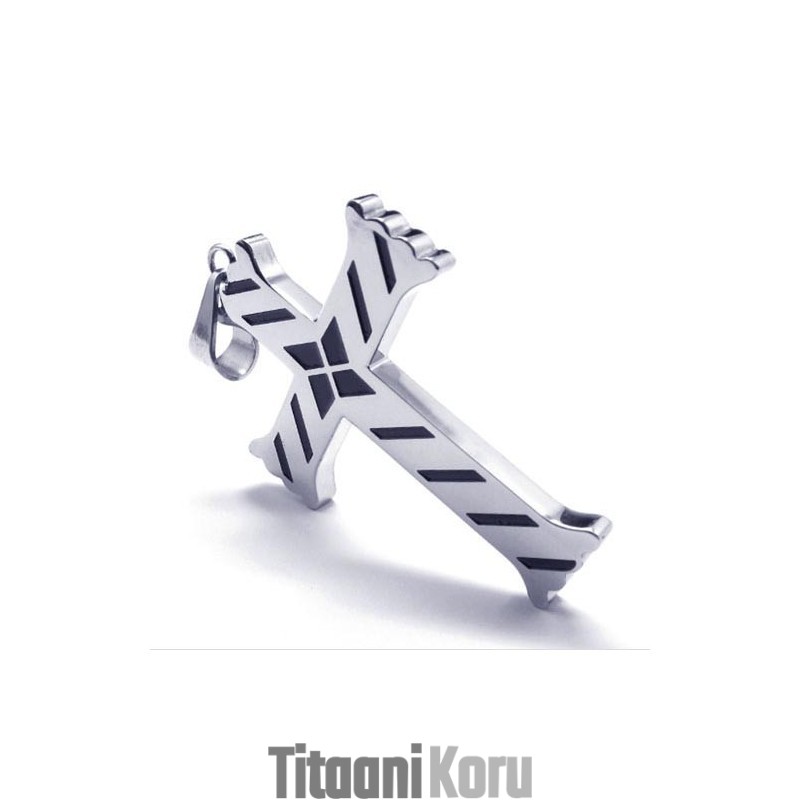 Uusi Tyyli Miesten Risti Titaaniriipus - Free Chian Uusi Tyyli Miesten Risti Titaaniriipus - Free Chian