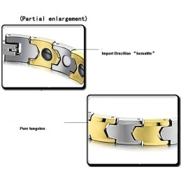Korkealaatuinen Terveysvolframi-Magneettikeraaminen Rannekoru