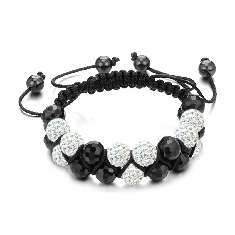 Korkealaatuinen Naisten Pallonmuotoinen Kristallirannekoru