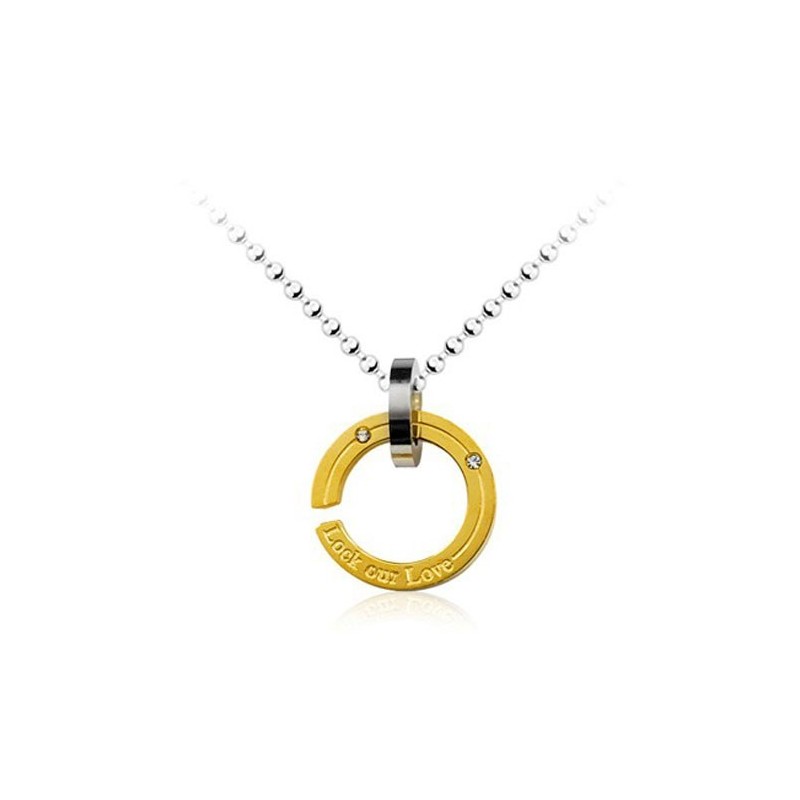 Look Our Love Circle -Titaaniriipus - Vapaa Ketju Look Our Love Circle -Titaaniriipus - Vapaa Ketju