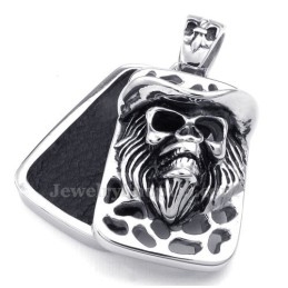 Cards Titanium Skull -Riipuskaulakoru (Vapaa Ketju)