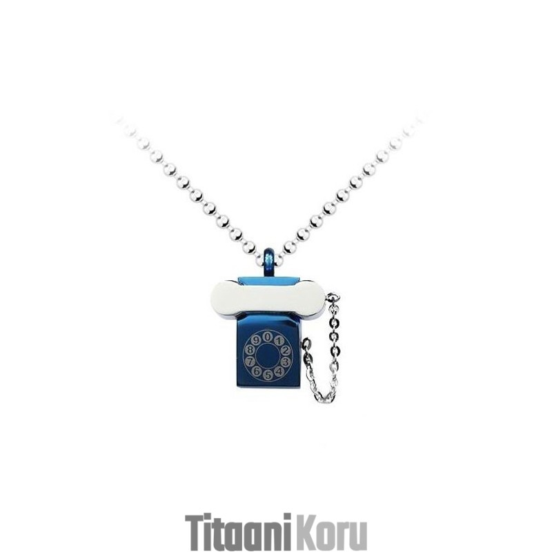 Uusi Tyylinen Titaanipuhelinriipus - Vapaa Ketju Uusi Tyylinen Titaanipuhelinriipus - Vapaa Ketju