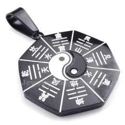 Musta Kahdeksan Kaaviota Titaani Riipuskaulakoru (Vapaa Ketju)