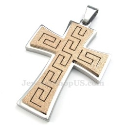 Titaaniristiriipuskaulakoru (Vapaa Ketju)