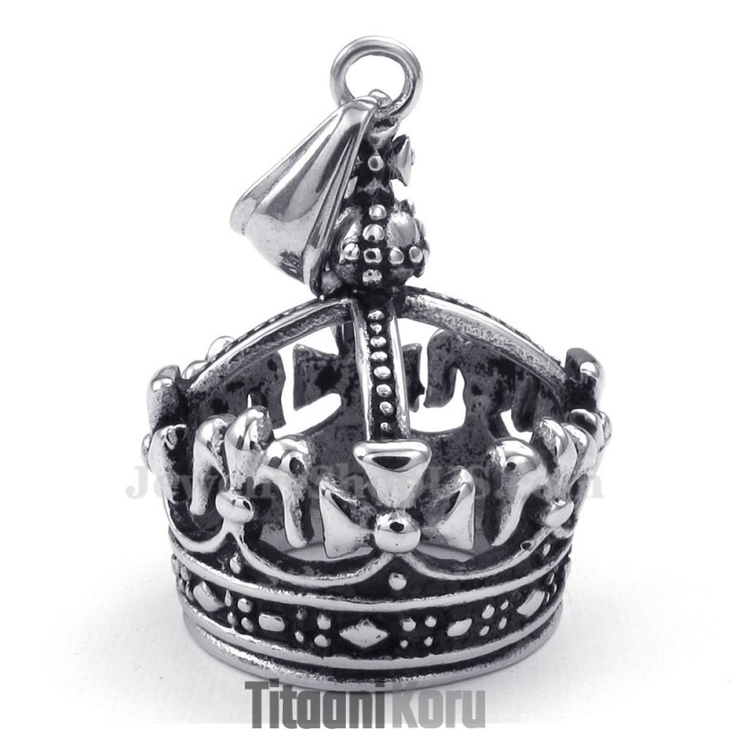 Imperial Crown -Titaaniriipuskaulakoru (Vapaa Ketju)