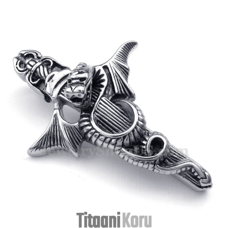 Miekka Titaani Pterosaur Riipuskaulakoru (Vapaaketju) Miekka Titaani Pterosaur Riipuskaulakoru (Vapaaketju)