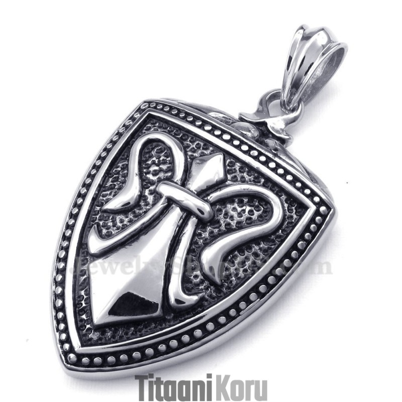Titaani Shield -Riipuskaulakoru (Vapaa Ketju) Titaani Shield -Riipuskaulakoru (Vapaa Ketju)