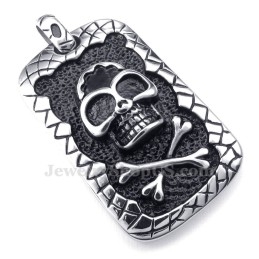 Cards Titanium Skull -Riipuskaulakoru (Vapaa Ketju)