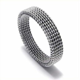 Verkollinen Unisex 4 Mm Titaanisormus