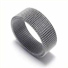 Verkollinen Unisex 8 Mm Titaanisormus