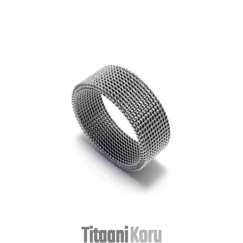 Verkollinen Unisex 8 Mm Titaanisormus Verkollinen Unisex 8 Mm Titaanisormus