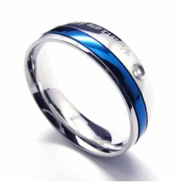 Mm:N Timantti-Unisex-Titaanisormus