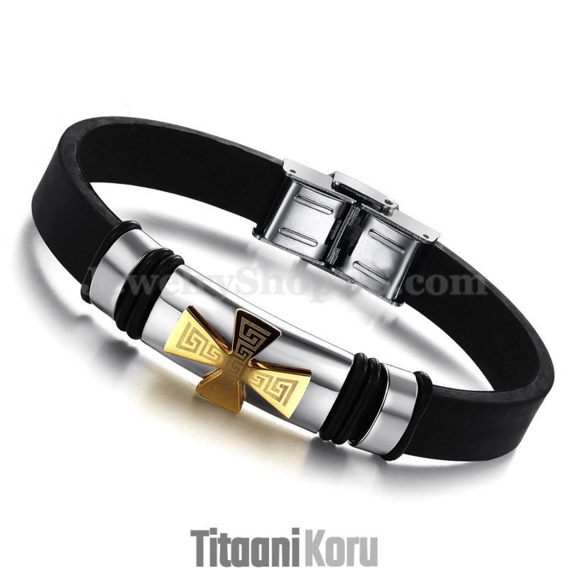 Uusi Miesten Titaanirannekoru C803 Uusi Miesten Titaanirannekoru C803