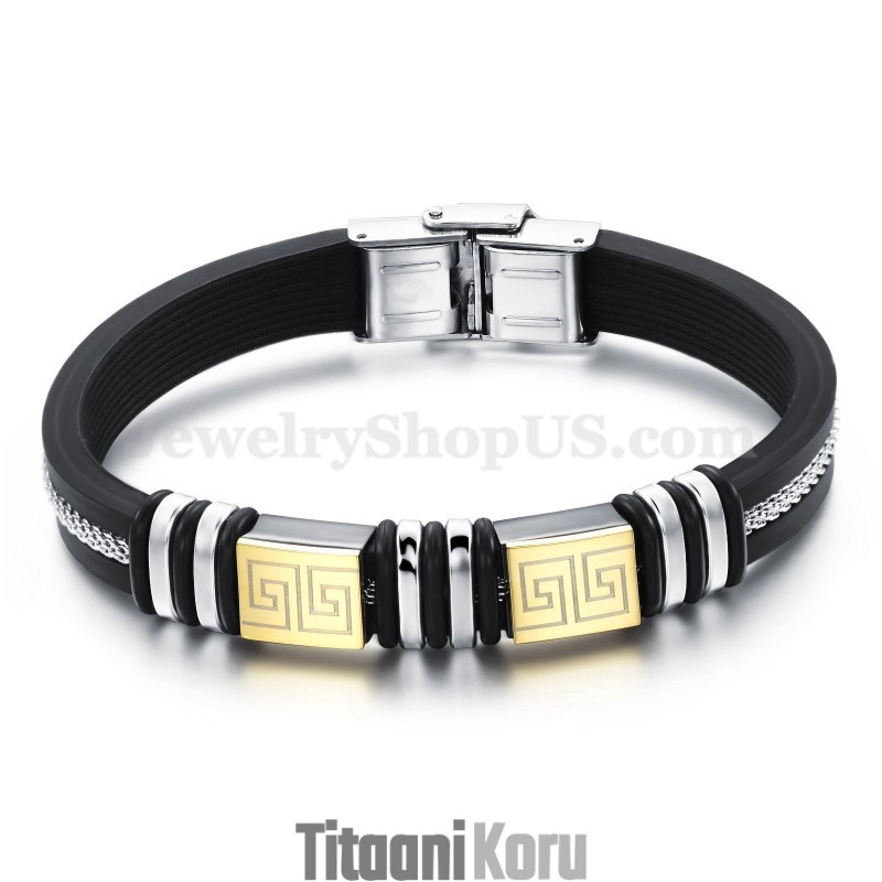 Elegantti Uusi Miesten Titaanirannekoru C932 Elegantti Uusi Miesten Titaanirannekoru C932