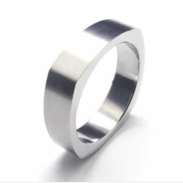 5 Mm:N Unisex-Puhdas Titaanisormus