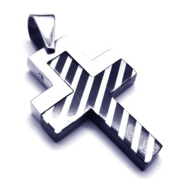 Uusi Tyylinen Punottu Risti-Titaaniriipus