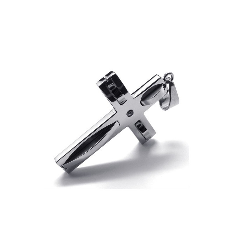 Muoti Aalto Risti Titaaniriipus