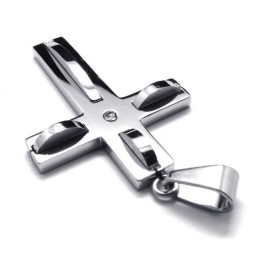 Muoti Aalto Risti Titaaniriipus