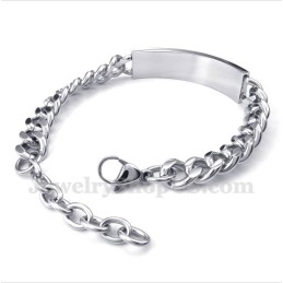 Miesten Titaanimusta Kristalli Miesten Pariskunnan Rannekoru