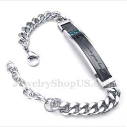 Miesten Titaani-Timanttirannekoru Pariskunnille