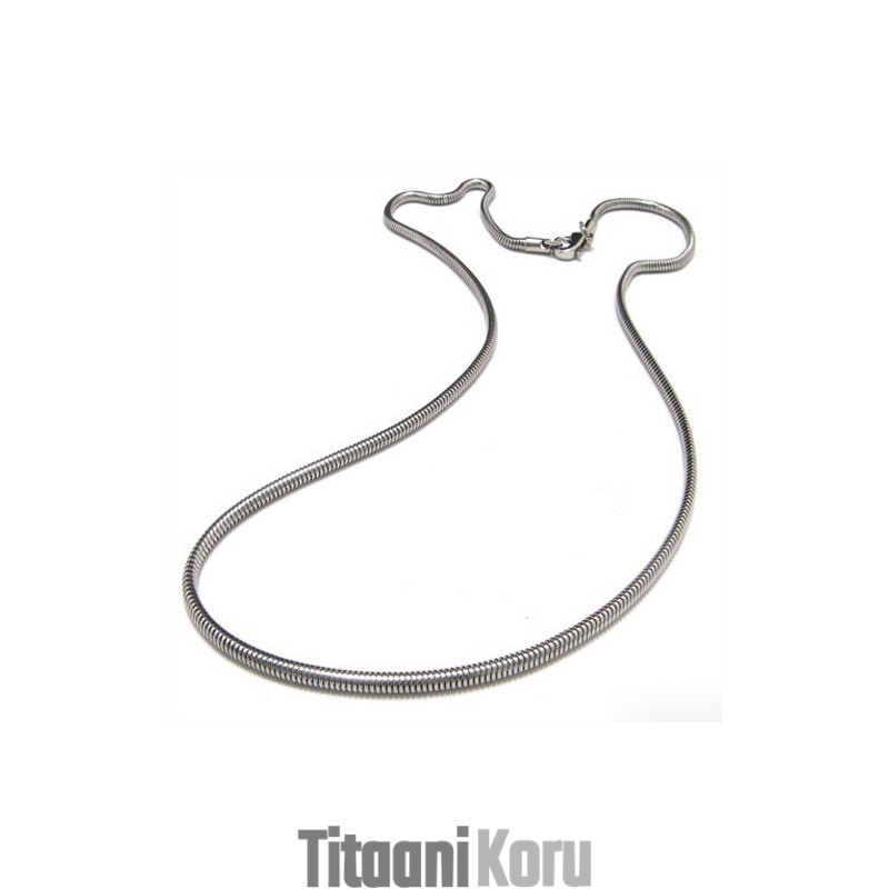19,7 Tuuman Titaanista Kiristetty Kaulakoru 8095 19,7 Tuuman Titaanista Kiristetty Kaulakoru 8095