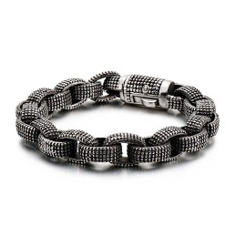 Muoti Cool Titanium Tap Jewelry Miesten Vintage Trendy Miesten Valettu Titaani Lohikäärme Rannekoru