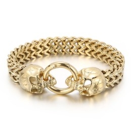 Cool Skull Titanium Miesten Rannekoru