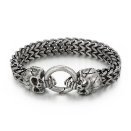 Cool Skull Titanium Miesten Rannekoru