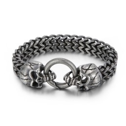Cool Skull Titanium Miesten Rannekoru