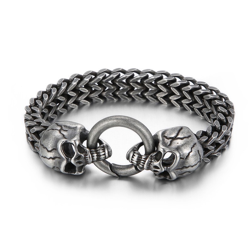 Cool Skull Titanium Miesten Rannekoru Cool Skull Titanium Miesten Rannekoru