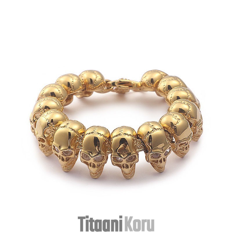 L Titaanirannekoru Miesten Titaani Kallorannekoru